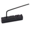 Adjustable Pom Nut Slotted for 4 Strings Bass Guitar Replacement Parts Blac T6Y8
