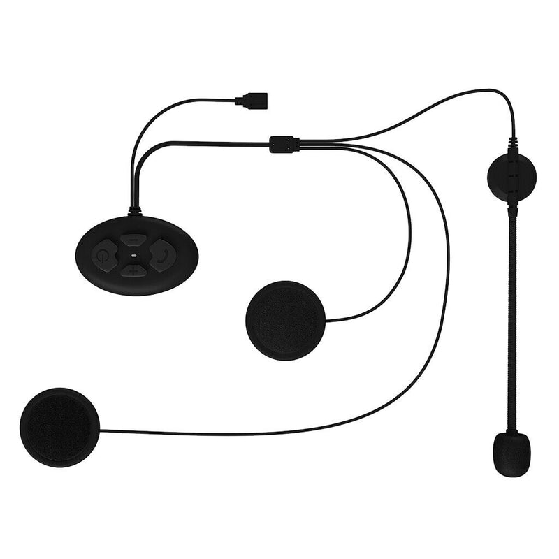 Portable Helmet Headset Bluetooth Waterproof Anti-Interference Helmet Earphones