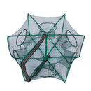 6 Sides 6 Holes Automatic Fishing Net NylonÃ‚Â Crab Fish Trap ShrimpÃ‚Â Cage (B) A
