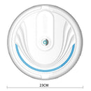 Smart Robot Vacuum Cleaner USB Rechargeable Floor Sweeping Machine (White) A
