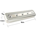 Tap Lights 5-LED Self-Stick Under Cabinet Push Night Light Closet Light