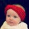 7pcs Baby Kid Winter Warm Headband Turban Wool Knitted Earmuffs Hairband