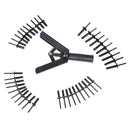 Pack of 41 Hand Riveter Rivet Gun Quick Set for Door Panel Wood Board Car