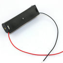 5xWire Lead Battery Storage Case Holder for 18650 Flat Tip Single Battery