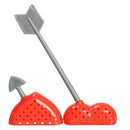 Sweet Heart Shape Tea Infuser Teaspoon Spoon ABS Heat Resistance