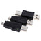 12Pcs OTG USB Micro USB Mini USB Male to Female Adapter Converter Connector Kit