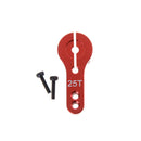 35mm 25T Teeth Tooth Steering Half Servo Arm Horn Random Color    OZ