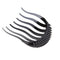 2Pcs Fashion Princess Hair Comb Hairpin Liu Haifa Support Pad Fluffy Hair T