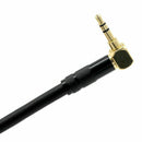 3.5mm Jack Audio Cable 3.5mm Male to Male AUX Cable 90 Degree Right Angle D