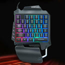 35 Keys One-handed Gaming Membrane keyboard Ergonomic Keypad for Computer