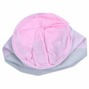 35*40cm Pink Laundry Basket for Dirty Clothes Cotton Ballet Girl Bow Print