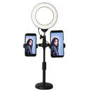 Video Live Photography LED Lamp Holder Monopod Selfie Ring Light Phone Bracket