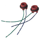 2pcs BA15S 1156 Bulb Socket Lamp Holder with Wires for LED Car Brake Light