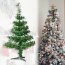 Christmas Tree Ornaments with Light New Year Party Xmas Decoration (Green) A