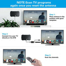 Amplifier 1080P Ultra Thin TV Antenna Home Free Channel Multi-directional HDTV