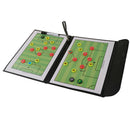 Sports Soccer Dry Erase Erasable Coaching Board with Magnetic Chess Pieces for