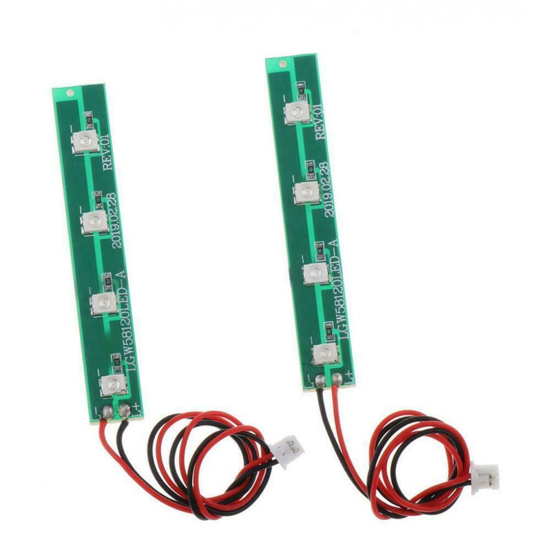 2Pcs RC Led Light Bar Board for WLTOYS XK X450 RC Aircraft Replacement