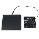 10W Solar Panel Powered Fan Mini Ventilator for Dog Chicken House Greenhous