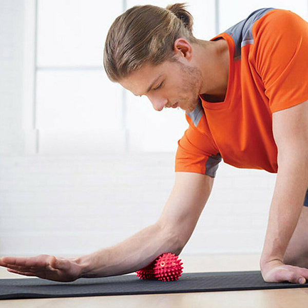 Peanut Shaped Spiky Point Foot Massage Ball Roller Body Trigger Point Therapy