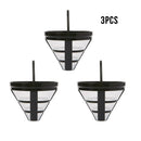 3Pcs Replacement Coffee Filter Baskets Reusable Refillable Basket Newest Useful