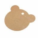 100 Pcs. Labels Gift Tags Tags Gift Tags Kraft Card Gift Cards - Brown / #