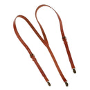 Light Coffee Suspender for Women Pants Trouser Adjustable Shirt Braces Men