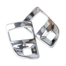 2PCS fit for Kia Sportage R 11-15 Chrome Steering Wheel Trim Cover Hf