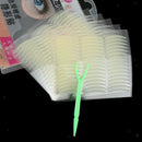 240 Pairs Self-Adhesive Double Eyelid Tape Makeup Eye Stickers w/ Fork Beauty