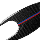 4 PCS Carbon Fiber Outer Door Handle Bowl Cover Trim Fit for BMW 3 Series G