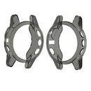 2x Black Silicone Smart Watch Screen Case For  Fenix 5S Shockproof