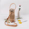 Summer Handmade Woven Women Rattan Shoulder Bags Beach Weave Straw Handbags A#S