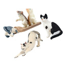 5Pcs Simulated Animal Play Figures Cats for Micor Landscpae Accessories Kits