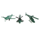 30pcs/lot Assorted  Men 5cm Soldiers Figures W/Accessories Sandbag Kits