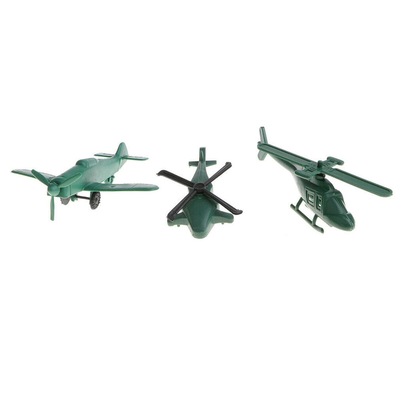 30pcs/lot Assorted  Men 5cm Soldiers Figures W/Accessories Sandbag Kits