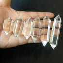 100% Natural Rock Clear Quartz Crystal Wand Point Healing Specimen Stone 50-60MM