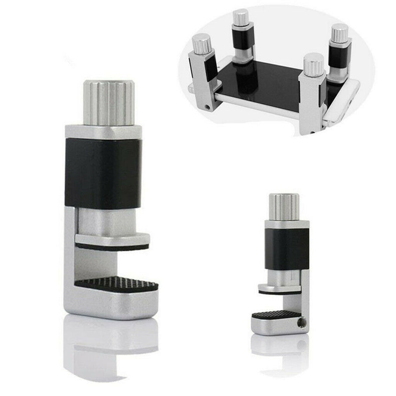 4 Pieces Metal Base Rubber Clip Fixture LCD Digitizer Screen Fastening Clamp