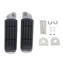 1 Pair Rear Footpegs Rest Pegs Mini Pedals Fit for Yamaha FJR 1300 FZ1 FZ6 FZ400
