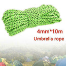 10M Length 4 MM Thickness Canopy Throw Reflective Rope Windproof Camping Te L7X7