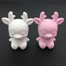 Transparent Mirror Elk Silicone Mold DIY Making  Silicone Mould Xmas Ornamen Hn