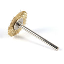 10 PCS 22mm Brass Wire Wheel Brush Fit Grinder Rotary Tools T-copper Wire Bru ly