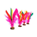 1pc Feather Chinese Jianzi Foot Sports Game Kicking Shuttlecock  OZ