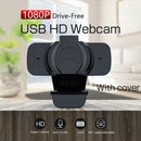 USB 1080P Webcam With Mic Microphone Full HD For PC Laptop Recording Gaming