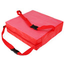 Kids Chair Highchair Booster Cushion Thick Seat Pad with Buckle Strap