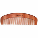 Coffee Color Hairdressing Fragrant Natural Wood Wooden Hair Care Comb 5.7"  R1K8