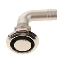 90 Degree Boat Deck Drain, 3/4inch Boat Yacht Weatherproof Hardware Fittings
