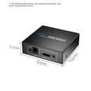 1080P HDMI 1.4 1 in 2 out Splitter @30HZ HDCP Switch for Xbox PS4 TV HDTV