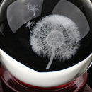 80mm  Glass Crystal Ball Photography Photo Props Art Gift No Stand