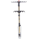 Leo 1.5M Telescopic Fishing Rod Bracket Holder Back Stand Foldable for Fish K5Q8