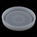 Round Silicone Mold 87mm Handicrafts Coast Cup Mat Molds Jewelry Making