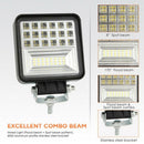 1X 126W LED Work Light Bar Flood Spot Offroad Car Truck Boat Driving Fog  OZ